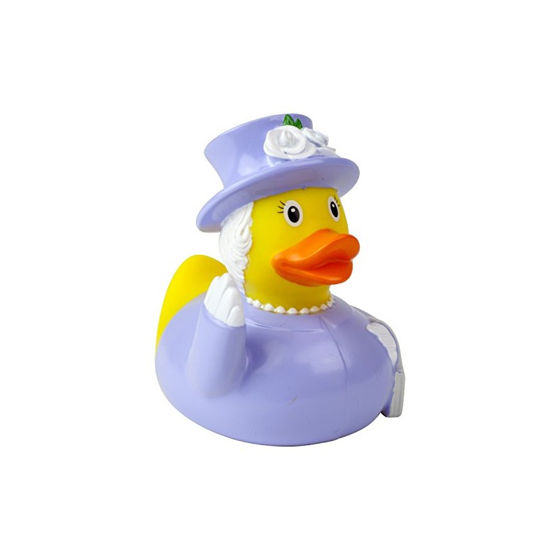 Lilalu Queen Elizabeth Duck British Royal Family Rubber Duck