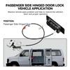 SYERAL Lower Door Latch Assembly w/Door Handle Compatible with E150
