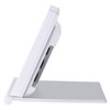 Acctim Mini Flip 2 Folding Travel LCD Alarm Clock White