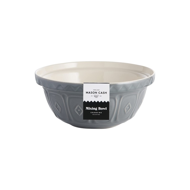 Mason Cash Colour Mix Grey 24 CM Mixing Bowl