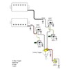 DIAO79NI Guitar 3 Way Toggle Switch, Metal Enclosed 3 Way