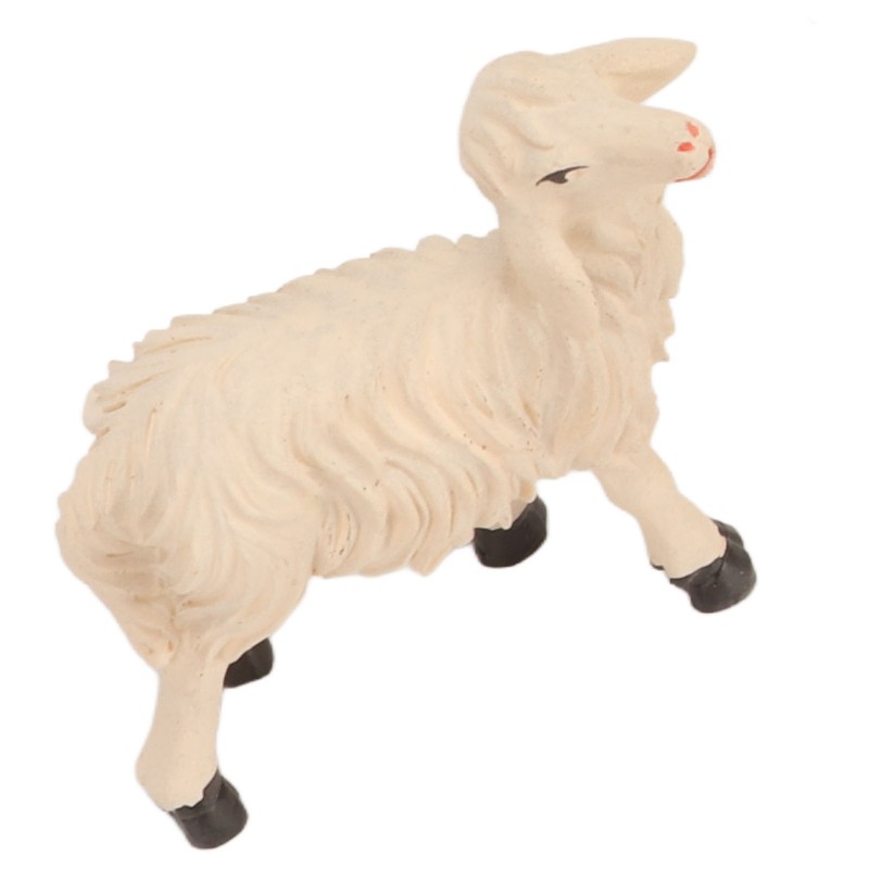 6Pcs Miniature Sheep Figurine Durable Resin Hand Painted UV Protection
