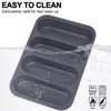 Silicone Hotdog Bun Pan, 6 Inch Standard Hot dog Bun
