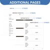 COMKISO Comkiso Address Book with Individual Alphabetical Tabs Laminated, Large