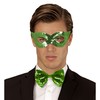 GREEN SEQUIN EYEMASK