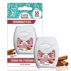 GuruNanda Expandable Waxed Dental Floss for Gentle, Deep Cleaning Wide