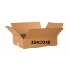 U-Line 26" x 20" x 8" CARDBOARD BOX - 200
