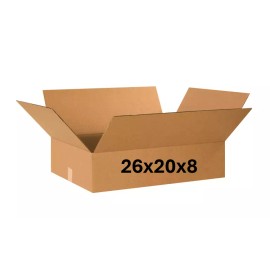 U-Line 26" x 20" x 8" CARDBOARD BOX - 200 lb -  SINGLE BOX