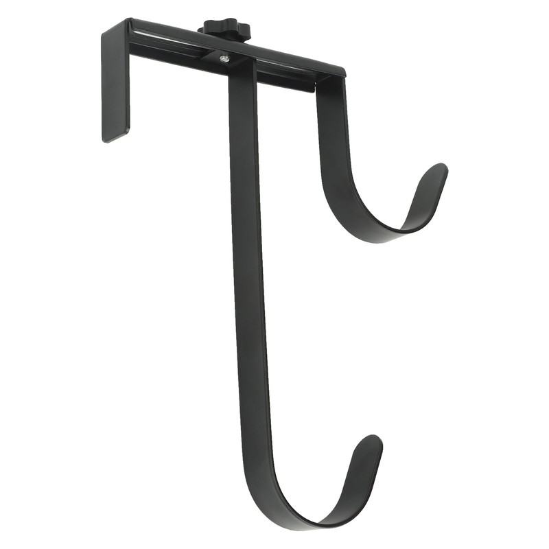 2Pcs Pool Pole Hanger Adjustable Metal Iron Pool Pole Hook