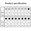 JEUCLEL 16PCS Universal Master Brake Caliper Socket Set, 1/2" Square