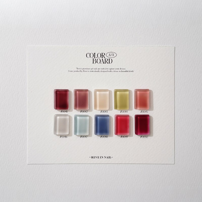 Revzel Revgel Color Board Syrup Gel Single Item / 레브젤