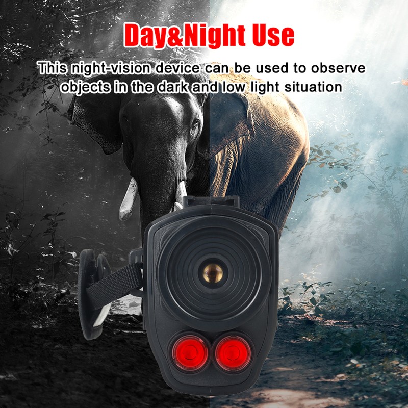 Portable Monocular Night-Visions Device Day Night Use Photo Video Playback