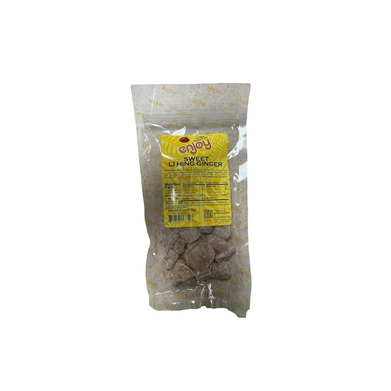 Enjoy Sweet Li Hing Ginger, 6 oz