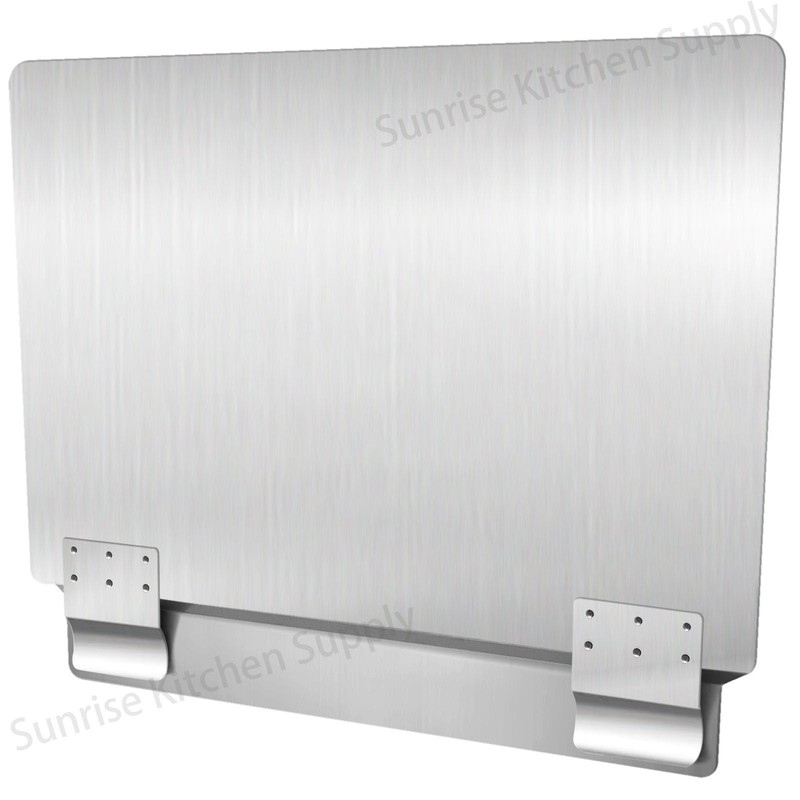 Commercial Stainless Steel Fryer Splash Guard - Universal (1)