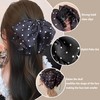 Rannyrena Large Chiffon Silk Hair Bow for Women Mesh Big