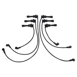 TRQ Spark Plug Wire Set Compatible with 91-96 Dodge Stealth 91-99 Mitsubishi 3000GT Diamante