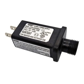 12V 0.5A Class 2 Power Supply, UL Listed Low Voltage LED Transformer Replacement for Christmas Tree, String Light, Fountain Lights, Inflatable Device (12V 0.5A)