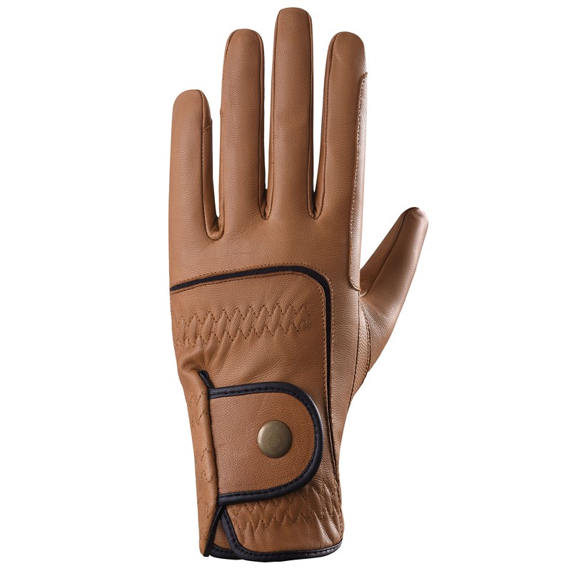 AFE Genuine Leather Horse Riding Gloves Ladies Dublin Track Gloves