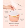 MOYUUM Silicone Microwave Steamer Large Violet 800ml Made in Korea