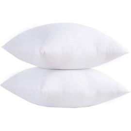 iTRONiK Cushion Inserts Quick Rebound Fluffy White Cushion Inner, Perfect Hollowfibre for Sofa Cushion Pads in Various Sizes (30 x 30, 2, count)
