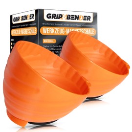 Tool Magnetic Tray Made of Shatterproof Plastic - Orange - Industrial Quality