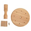 Wooden Thread Holder Rack 8 Spools Beech Wood Bobbin Holder