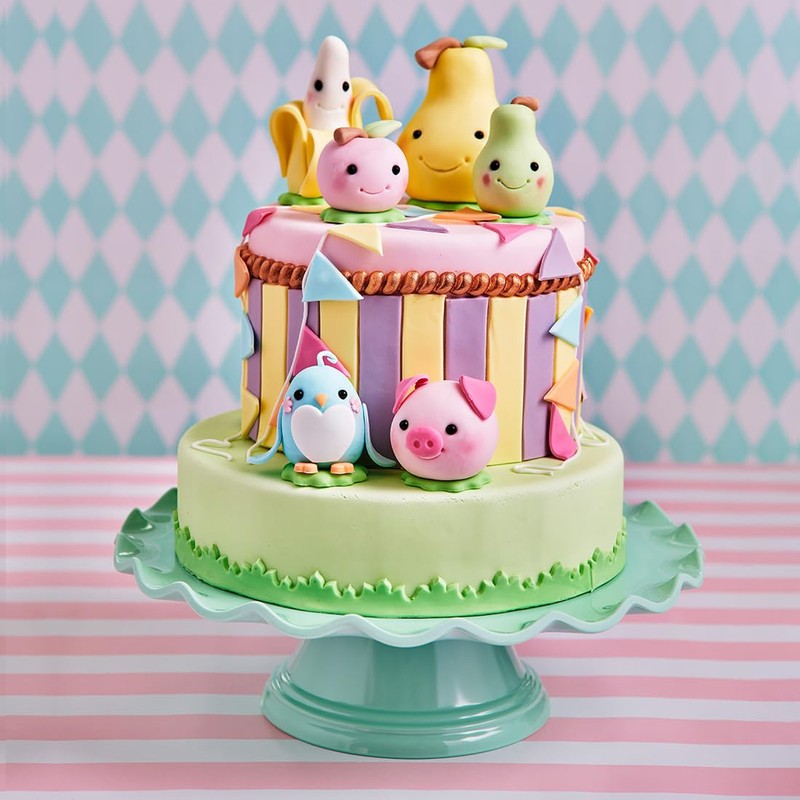 FunCakes Pasta di Zucchero Pastel Blue: facile da usare, liscia,