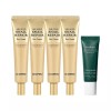 Medifil 메디필 24케이 골드 아이크림 40ml x4 + 세라퓸 선크림 10g Medipil 24K Gold Eye Cream 40ml x4 + Serum Sun Cream 10g