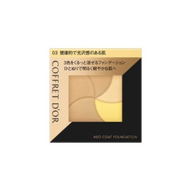 COFFRET D'OR Neo Coat Foundation 03 Healthy and glossy skin 9 grams (x 1)
