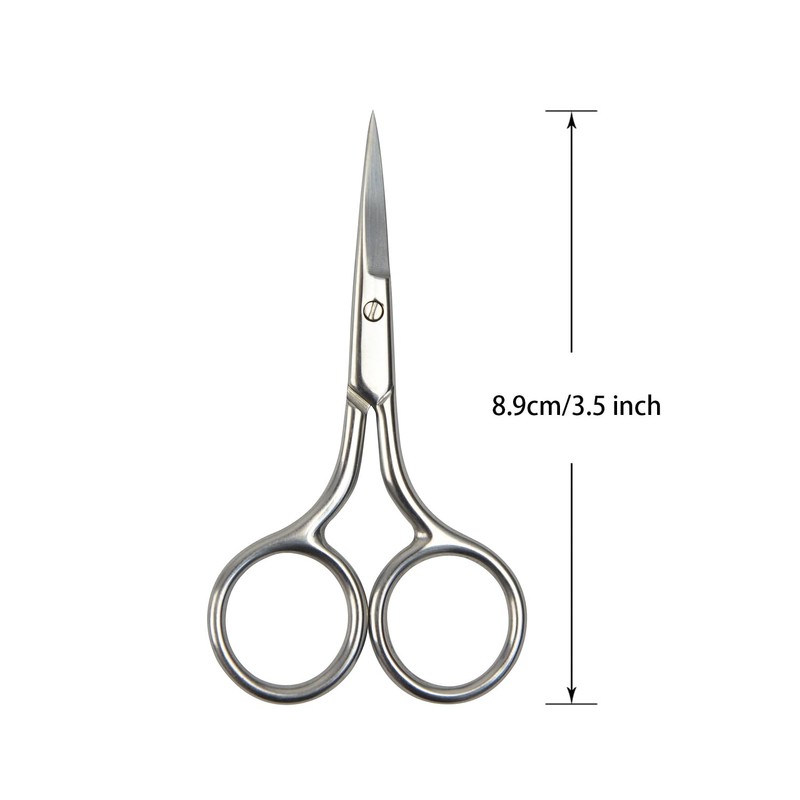 Eyebrow Scissors Cuticle Scissors Stainless Steel Ultra-Thin Nail Clippers Small