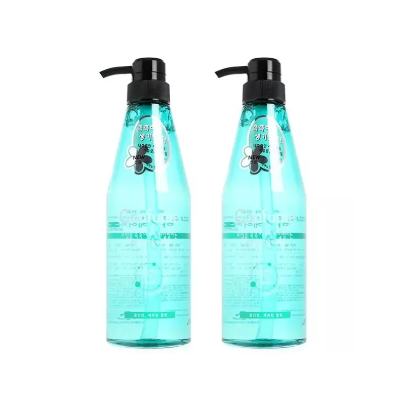 위한 스타일을 헤어젤 생기있는 촉촉하고 600ml 2개 For Styling Hair