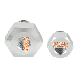 GoaMotors Oil Pressure Coolant Temp Gauge Fitting Adapter M12 M16