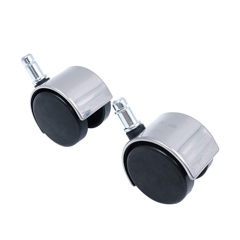 Namvo Office Chair Caster, Set of 5 Polyurethane Replacement Castors