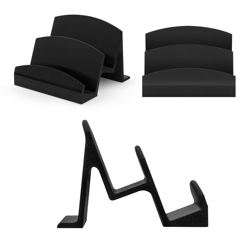 BRAINWAVZ Dual Desktop Keyboard Stand & Holder, Organize Your Desk,