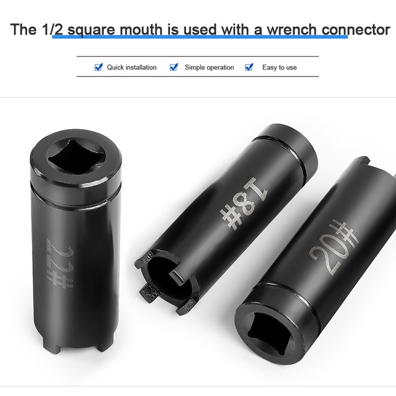 Motorcycle Clutch Nut Disassemble 4-Claws Socket StartUp Disk Replacement Tool