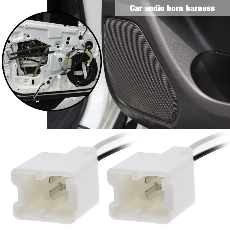 OTOTEC 4Pcs Car Speaker Connector Harness Adapter Replacement 72-7401 Compatible