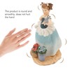 Victorian Girl Resin Ornament Exquisite Cute Stable Desktop Resin Handicraft