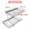 Sikarou Pull Out Cabinet Organizer 11" W x 21" D