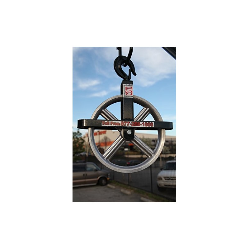 CBM Scaffold 12" Aluminum Hoist Pulley Wheel Working Load up
