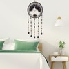 RAGKUU Black Large Tree of Life Dream Catcher with Stone