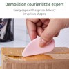 ALLOMN Ceramic Blade Safety Cutter, Mini Box Cutter with Keychain