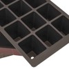 Siena Garden Growing Wood Box with 27 Pot Plate 50