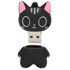Cartoon Cat Pattern USB Flash Drive Data Picture Music Movie Files Storage U Disk Gift64GB
