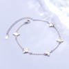 DAOCHONG Stingray Bracelet for Women 925 Sterling Silver Cute Manta