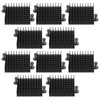 10pcs P42 x 11 x 40 Aluminium Heat Sink Thermal