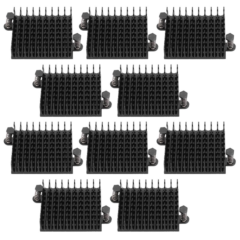10pcs P42 x 11 x 40 Aluminium Heat Sink Thermal