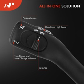 A-Premium Multifunction Switch Turn Signal Switch Compatible with Volkswagen Jetta 1999-2004, Passat 1998-2005, Golf 1999-2002