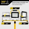 3x70W LED Work Light, Adjustable Tripod Portable Construction Flood Light