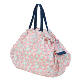Marna S419D Shupatto Compact Bag, L, Triangle, Instantly Foldable Eco Bag