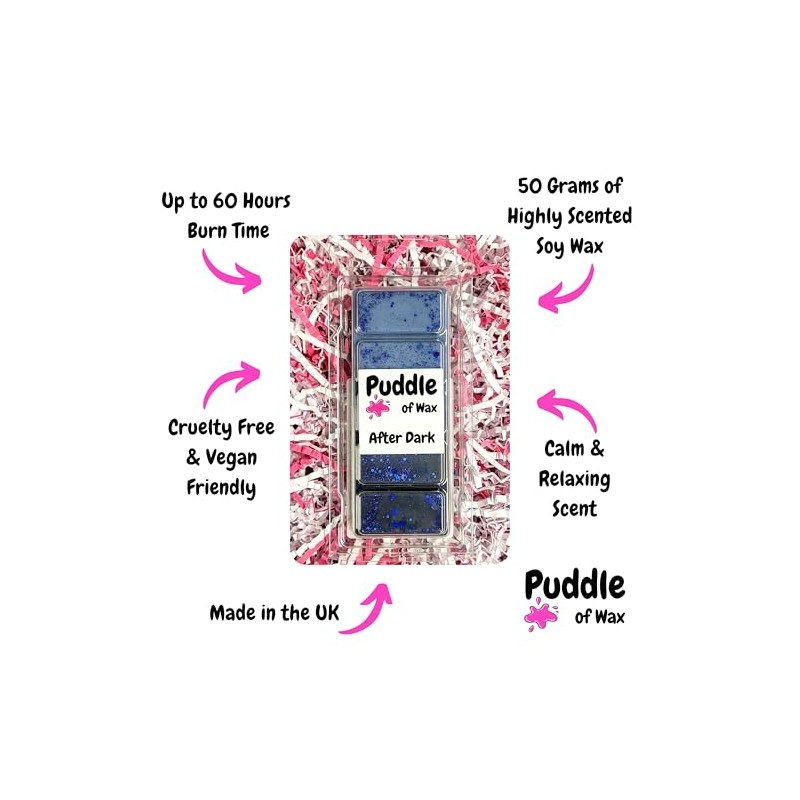 Puddle of Wax - After Dark Soy Wax Melt Snap